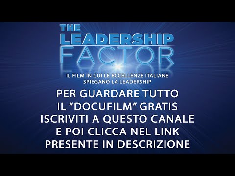 Roberto Re - The Leadership Factor
