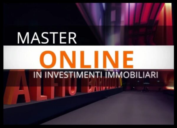 Download Master Online in Investimenti Immobiliari 2023 – Alfio Bardolla